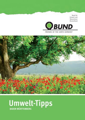 BUND Umwelt-Tipps Heilbronn/Heidelberg/Mannheim 2014