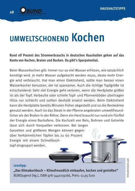 BUND Umwelt-Tipps Heilbronn/Heidelberg/Mannheim 2014