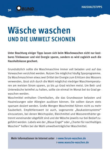 BUND Umwelt-Tipps Heilbronn/Heidelberg/Mannheim 2014