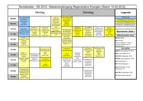 Stundenplan SS 12_120410.xlsx - Regenerative Energien und ...