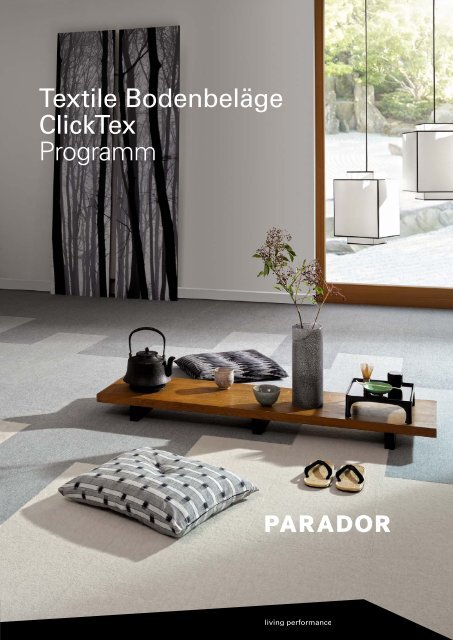 Parador - Textile Bodenbeläge ClickTex