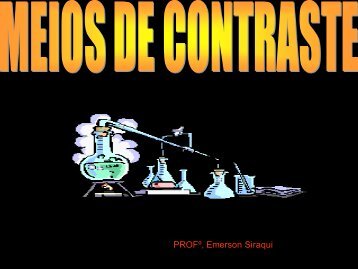 meios de contraste - Comunidades