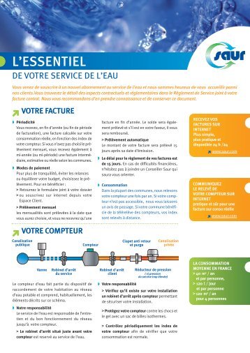 L'essentiel du Service de l'Eau - Saur