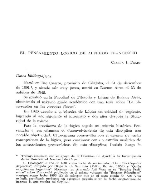 El pensamiento lÃ³gico de Alfredo Franceschi, pÃ¡g. 117 - Facultad de ...