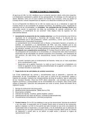 Informe sobre las competencias del Consejo social - Servicio de ...