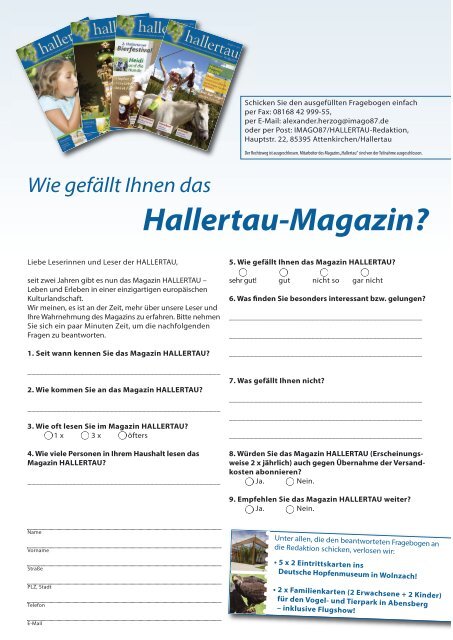 hallertau magazin 2013-1