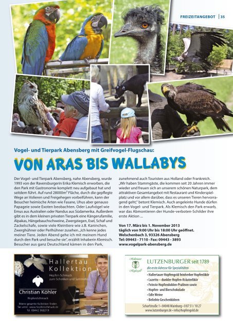 hallertau magazin 2013-1