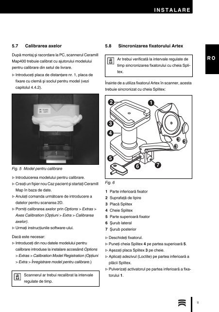 _ Manual de utilizare - AmannGirrbach AG