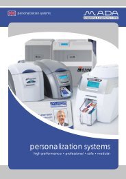 personalization systems - MADA - Marx Datentechnik GmbH