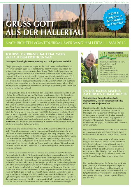 hallertau magazin 2012-1