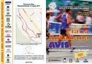 Mezzolombardo - ASD Atletica Rotaliana