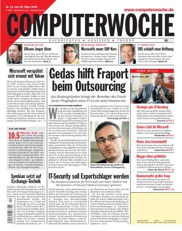 Gedas hilft Fraport beim Outsourcing