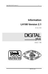 Information LH100 Version 2.1 - MJ Hobby