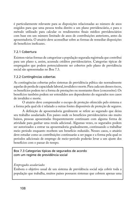 Vol.33- PrÃ¡tica Atuarial na PrevidÃªncia Social - MinistÃ©rio da ...