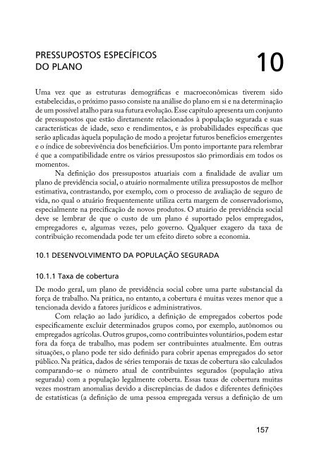 Vol.33- PrÃ¡tica Atuarial na PrevidÃªncia Social - MinistÃ©rio da ...