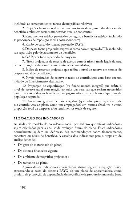 Vol.33- PrÃ¡tica Atuarial na PrevidÃªncia Social - MinistÃ©rio da ...