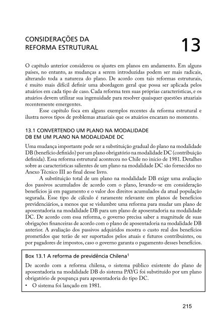 Vol.33- PrÃ¡tica Atuarial na PrevidÃªncia Social - MinistÃ©rio da ...