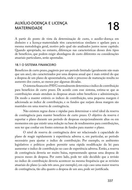 Vol.33- PrÃ¡tica Atuarial na PrevidÃªncia Social - MinistÃ©rio da ...