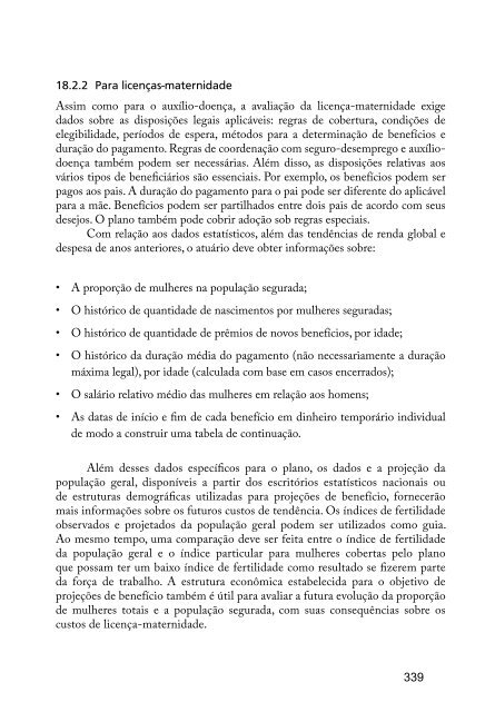 Vol.33- PrÃ¡tica Atuarial na PrevidÃªncia Social - MinistÃ©rio da ...