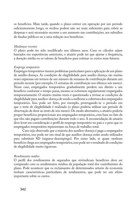 Vol.33- PrÃ¡tica Atuarial na PrevidÃªncia Social - MinistÃ©rio da ...