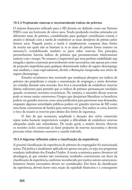 Vol.33- PrÃ¡tica Atuarial na PrevidÃªncia Social - MinistÃ©rio da ...