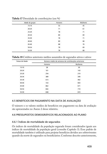 Vol.33- PrÃ¡tica Atuarial na PrevidÃªncia Social - MinistÃ©rio da ...