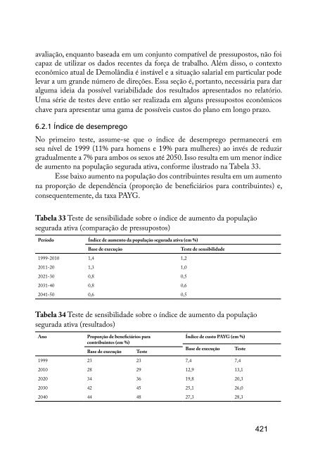 Vol.33- PrÃ¡tica Atuarial na PrevidÃªncia Social - MinistÃ©rio da ...
