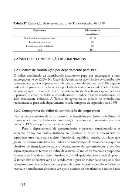 Vol.33- PrÃ¡tica Atuarial na PrevidÃªncia Social - MinistÃ©rio da ...