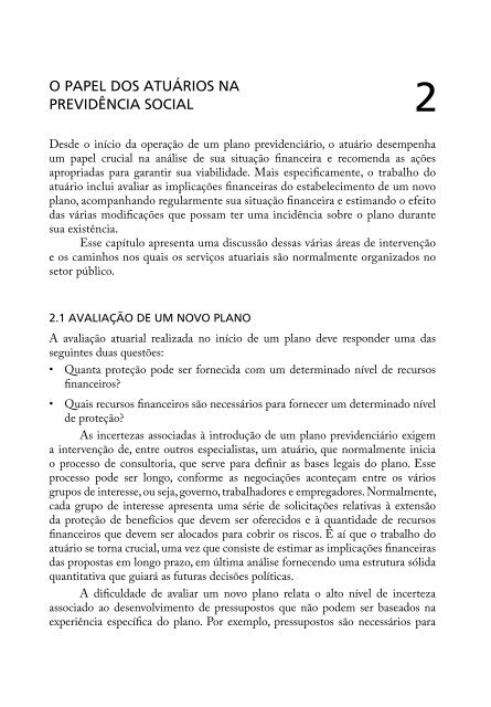 Vol.33- PrÃ¡tica Atuarial na PrevidÃªncia Social - MinistÃ©rio da ...