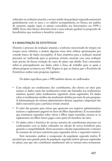 Vol.33- PrÃ¡tica Atuarial na PrevidÃªncia Social - MinistÃ©rio da ...