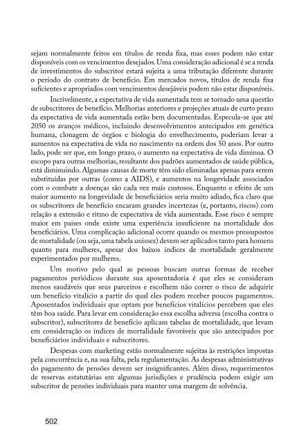 Vol.33- PrÃ¡tica Atuarial na PrevidÃªncia Social - MinistÃ©rio da ...