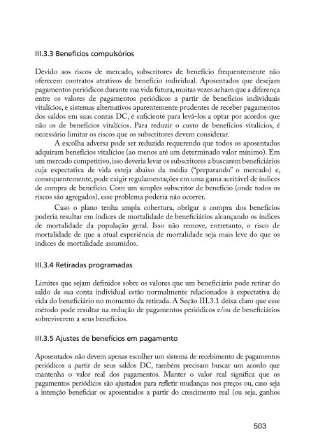 Vol.33- PrÃ¡tica Atuarial na PrevidÃªncia Social - MinistÃ©rio da ...