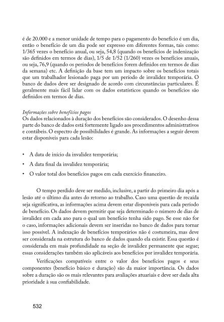 Vol.33- PrÃ¡tica Atuarial na PrevidÃªncia Social - MinistÃ©rio da ...