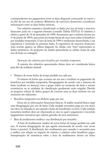 Vol.33- PrÃ¡tica Atuarial na PrevidÃªncia Social - MinistÃ©rio da ...