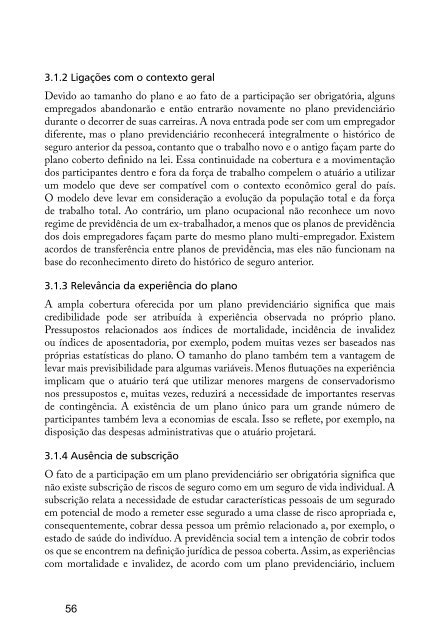 Vol.33- PrÃ¡tica Atuarial na PrevidÃªncia Social - MinistÃ©rio da ...