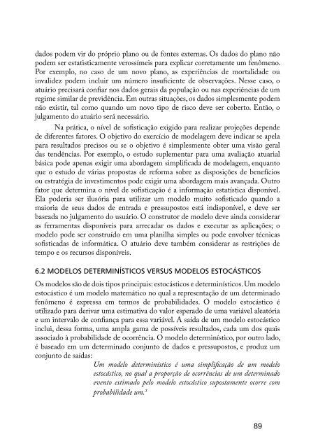 Vol.33- PrÃ¡tica Atuarial na PrevidÃªncia Social - MinistÃ©rio da ...