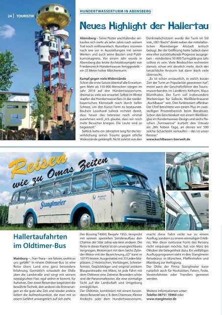 hallertau magazin 2011-1