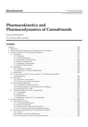 Pharmacokinetics and Pharmacodynamics of Cannabinoids