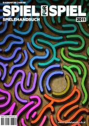 Spielehandbuch 2001 - Österreichisches Spiele Museum