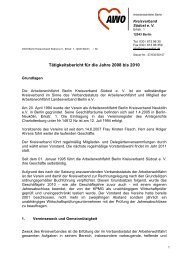 AWO Berlin Kreisverband SÃ¼dost e - Herzlich Willkommen bei der ...