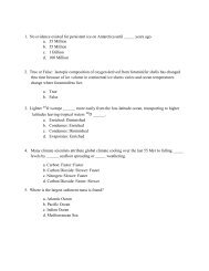 Exam 2 Questions Part 1 - UNL | Earth and Atmospheric Sciences