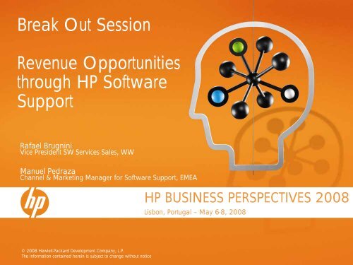 Break Out Session Revenue Opportunities through HP Software ...