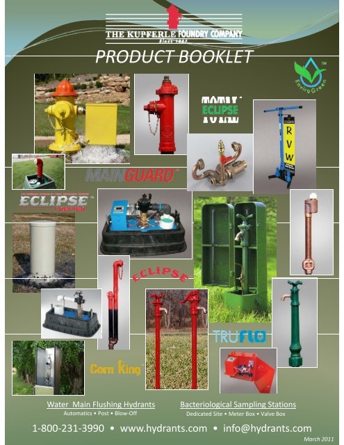 kupferle foundry product booklet midwest water group product booklet