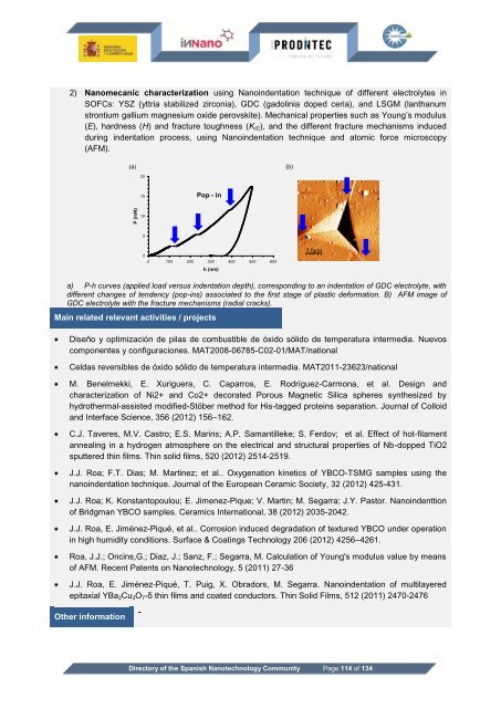 directory of the spanish nanotechnology community - FundaciÃ³n ...