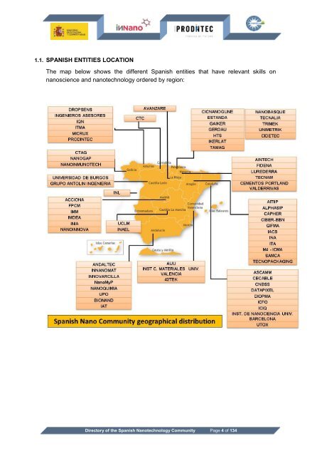 directory of the spanish nanotechnology community - FundaciÃ³n ...