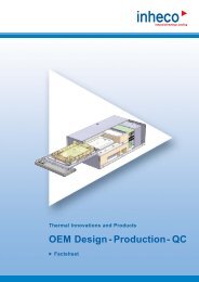 download datasheet OEM - Inheco