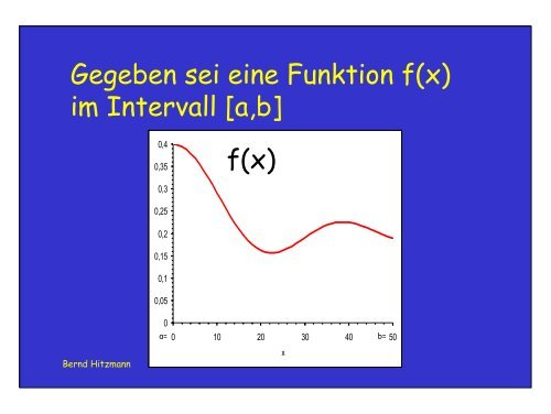 Datenverarbeitung fÃ¼r Chemiker Numerische Datenverarbeitung