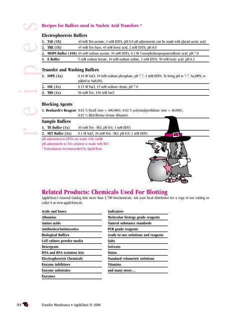 Transfer Membranes