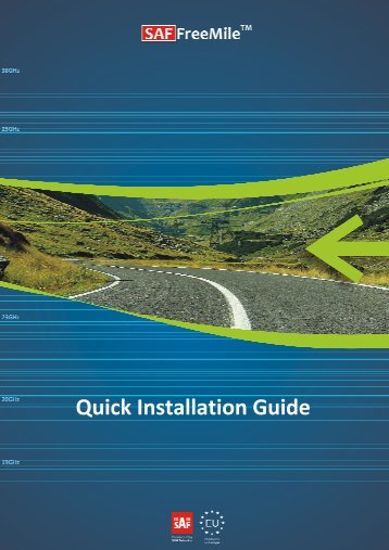 SAF FreeMile Quick Installation Guide (PDF) - 4Gon