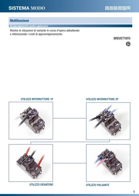 Master - Modo - Mgelettroforniture